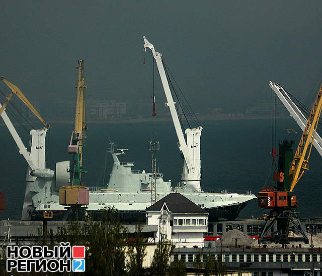 Новый Регион: Из Крыма в Китай отправился корабль ''Зубр'', построенный вопреки протестам России (ФОТО)